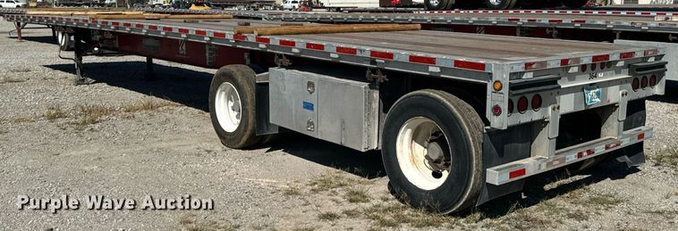 image for item DX1376 2012 Wilson CF-1080 flatbed trailer