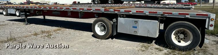 image for item DX1376 2012 Wilson CF-1080 flatbed trailer