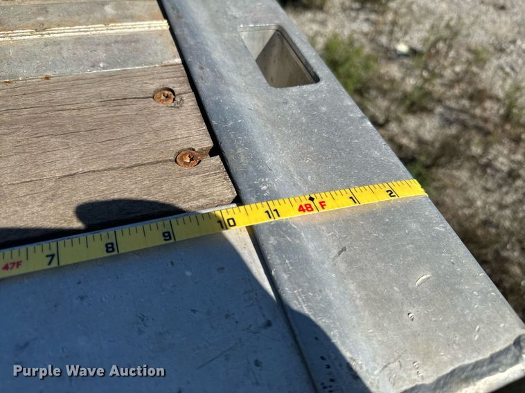 image for item DX1376 2012 Wilson CF-1080 flatbed trailer