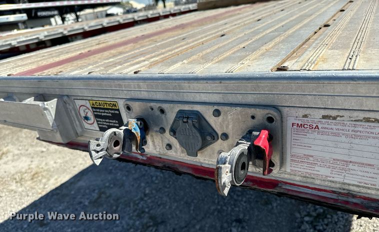 image for item DX1376 2012 Wilson CF-1080 flatbed trailer