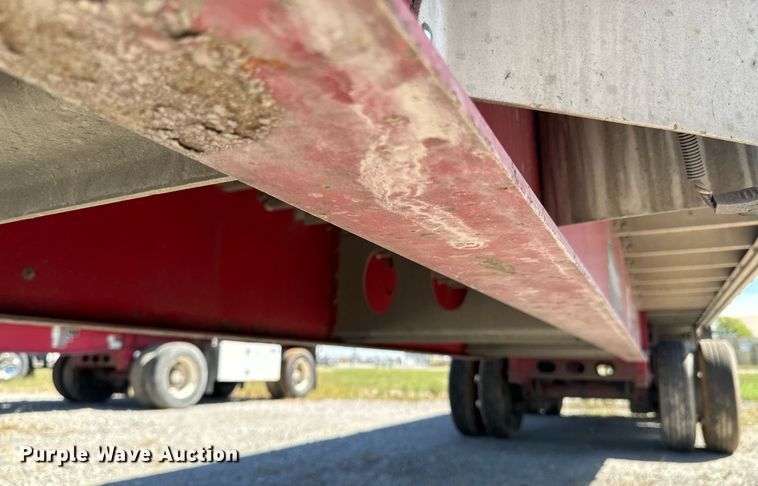 image for item DX1376 2012 Wilson CF-1080 flatbed trailer