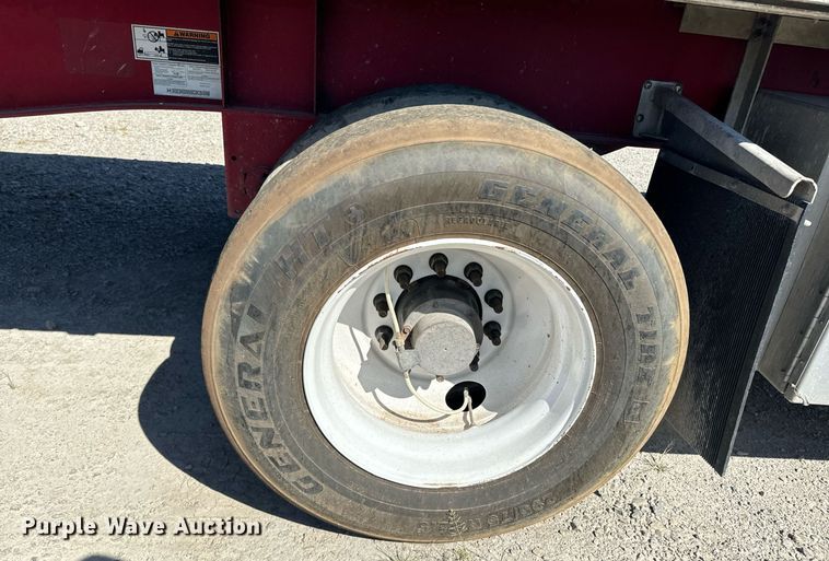 image for item DX1376 2012 Wilson CF-1080 flatbed trailer