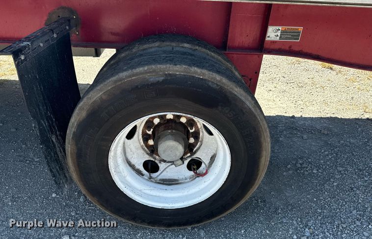 image for item DX1376 2012 Wilson CF-1080 flatbed trailer