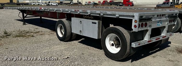 image for item DX1384 2012 Wilson CF-1080 flatbed trailer