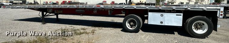 image for item DX1384 2012 Wilson CF-1080 flatbed trailer