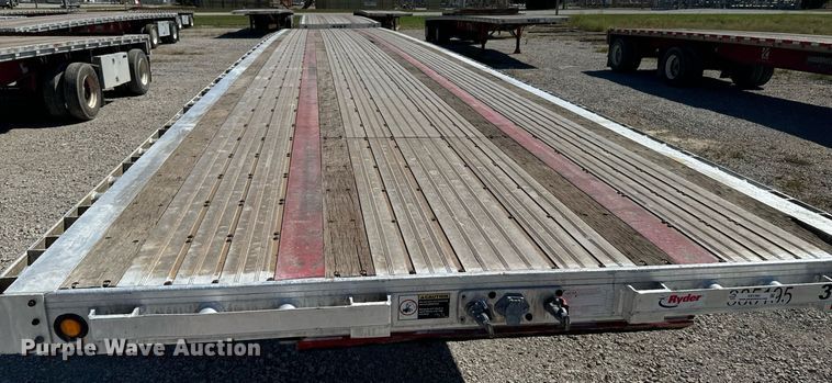 image for item DX1384 2012 Wilson CF-1080 flatbed trailer