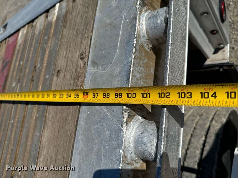 image for item DX1384 2012 Wilson CF-1080 flatbed trailer