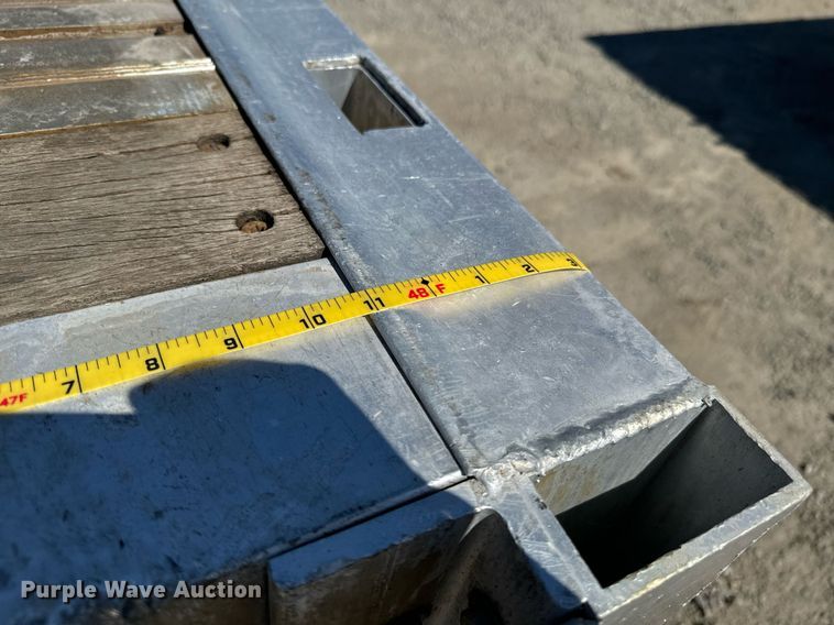 image for item DX1384 2012 Wilson CF-1080 flatbed trailer