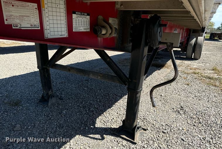 image for item DX1384 2012 Wilson CF-1080 flatbed trailer