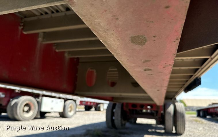 image for item DX1384 2012 Wilson CF-1080 flatbed trailer