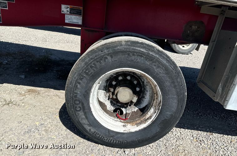 image for item DX1384 2012 Wilson CF-1080 flatbed trailer