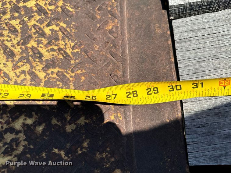 image for item DX1431 1996 Atoka 20DE402 drop deck equipment trailer