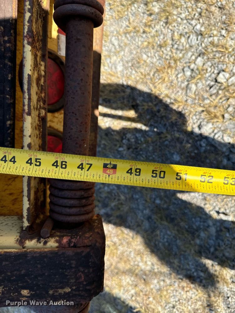 image for item DX1431 1996 Atoka 20DE402 drop deck equipment trailer