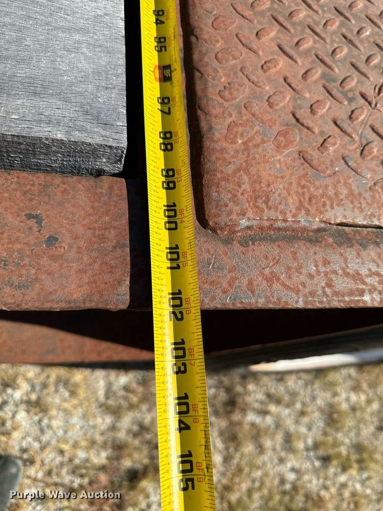 image for item DX1431 1996 Atoka 20DE402 drop deck equipment trailer