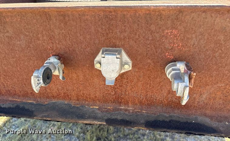 image for item DX1431 1996 Atoka 20DE402 drop deck equipment trailer