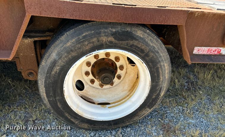 image for item DX1431 1996 Atoka 20DE402 drop deck equipment trailer