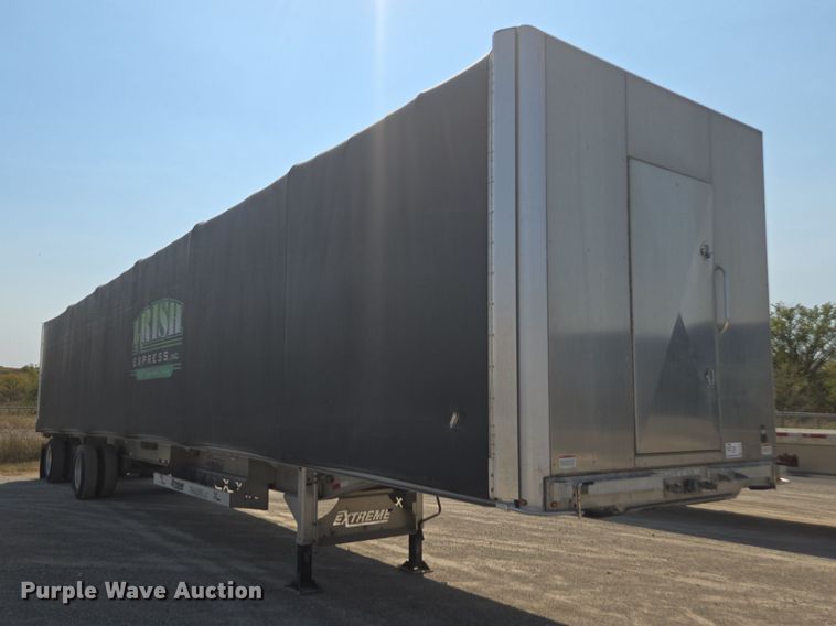 image for item EE7800 2021 Extreme side curtain trailer