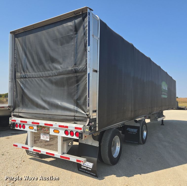 image for item EE7802 2021 Extreme side curtain trailer