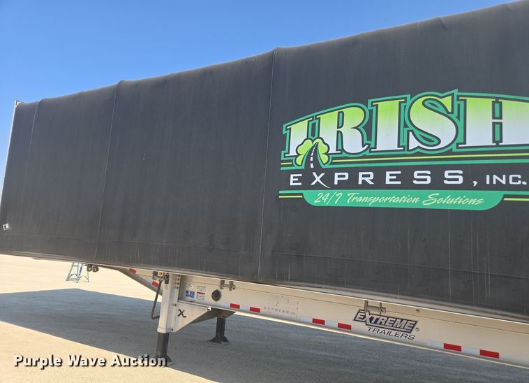image for item EE7802 2021 Extreme side curtain trailer