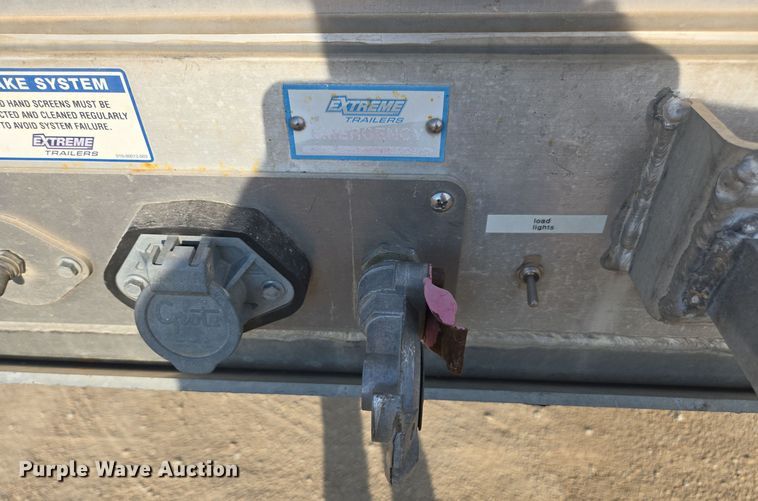 image for item EE7831 2021 Extreme side curtain trailer