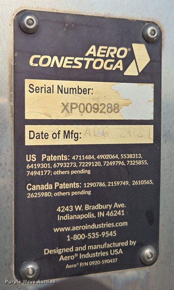 image for item EE7831 2021 Extreme side curtain trailer