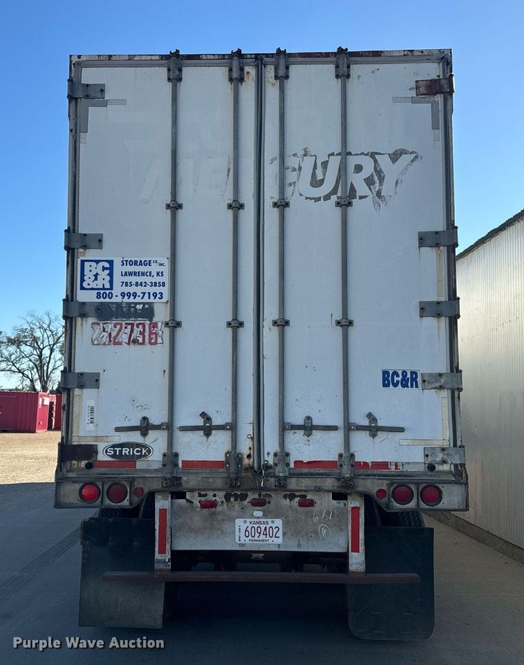 image for item EE7837 1990 Strick dry van trailer