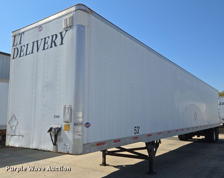 image for item EE8660 2007 Utility Trailer dry van trailer