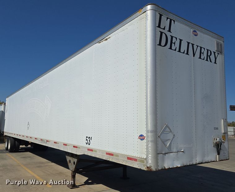 image for item EE8660 2007 Utility Trailer dry van trailer