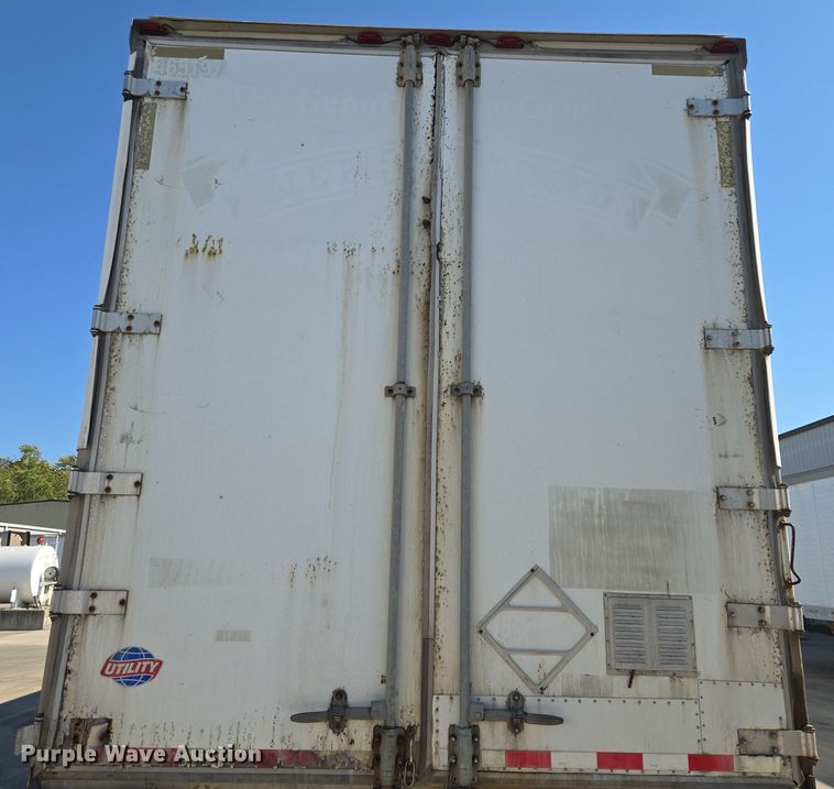 image for item EE8660 2007 Utility Trailer dry van trailer