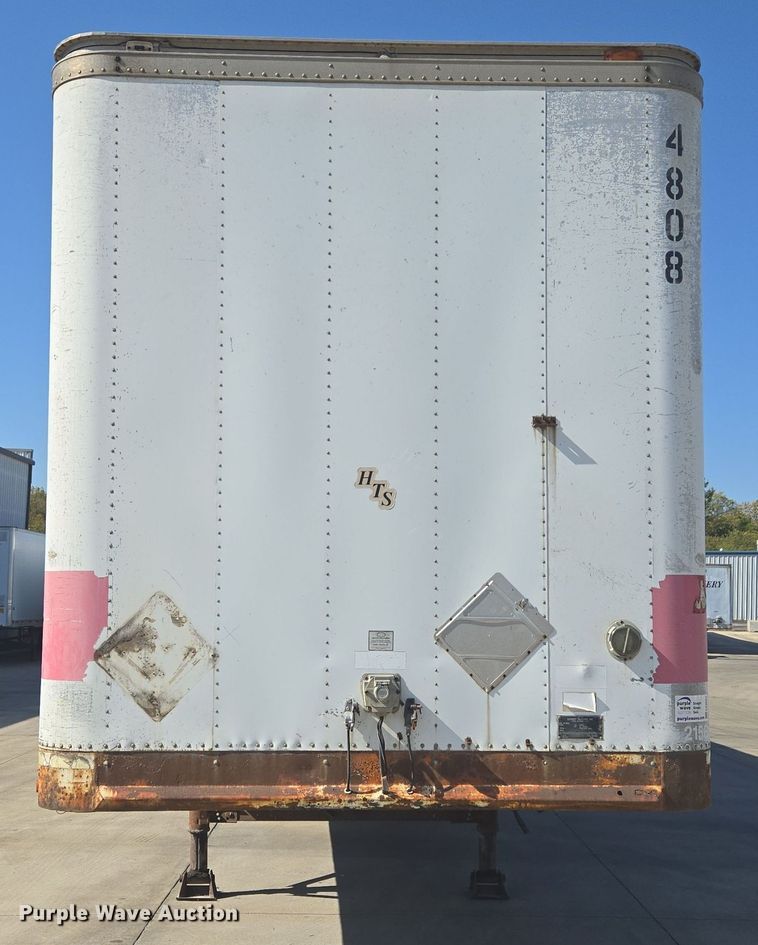 image for item EE8661 1996 Dorsey dry van trailer