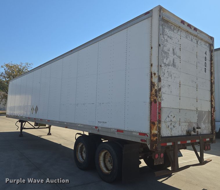image for item EE8661 1996 Dorsey dry van trailer