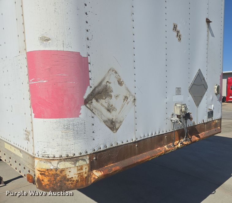 image for item EE8661 1996 Dorsey dry van trailer