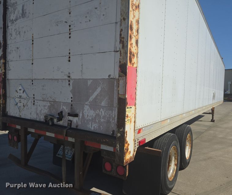 image for item EE8661 1996 Dorsey dry van trailer