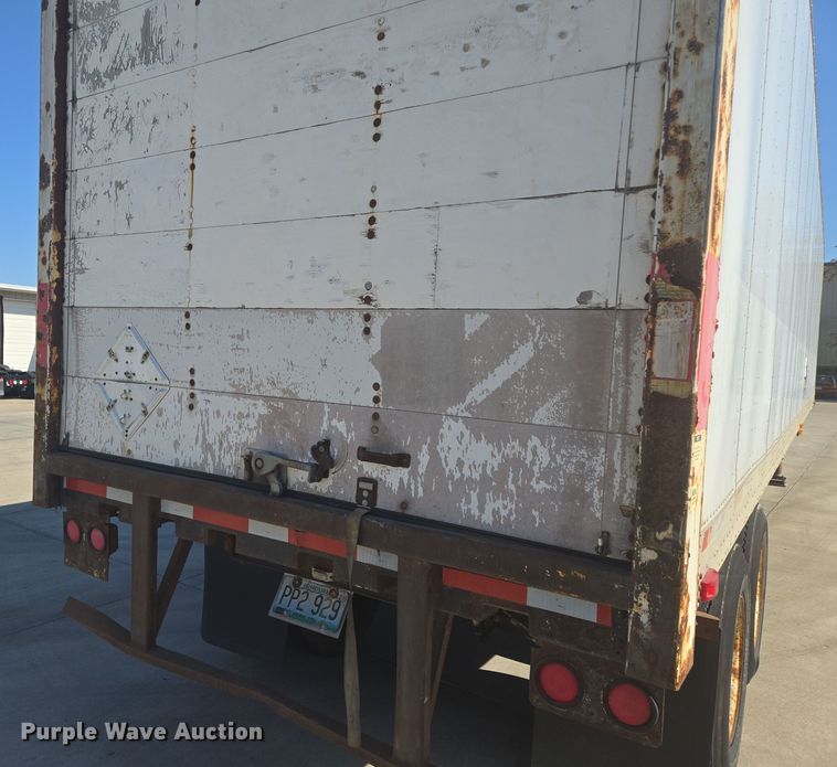image for item EE8661 1996 Dorsey dry van trailer