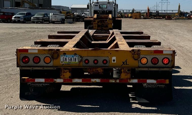 image for item EG6778 2014 XL trailers XL 110 HDG lowboy equipment trailer