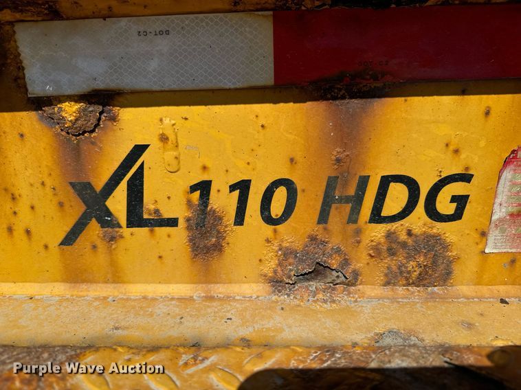 image for item EG6778 2014 XL trailers XL 110 HDG lowboy equipment trailer