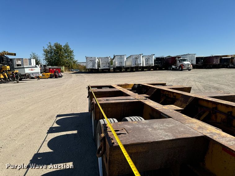 image for item EG6778 2014 XL trailers XL 110 HDG lowboy equipment trailer