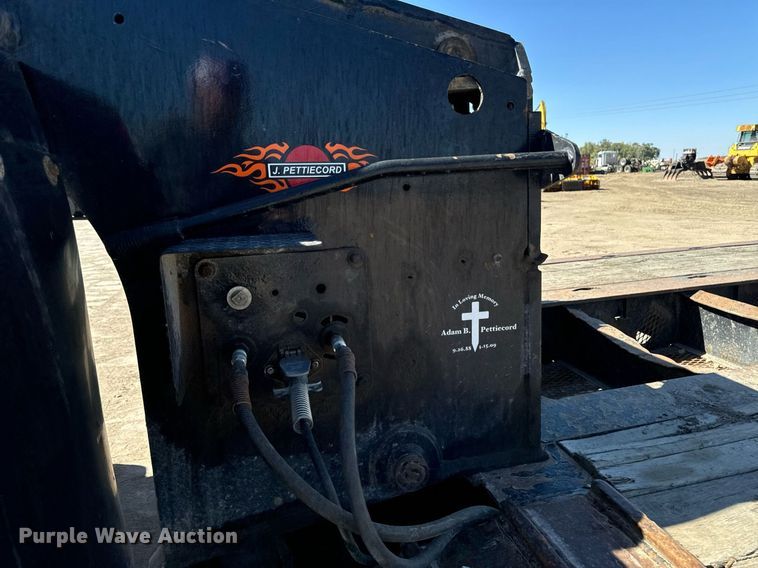 image for item EG6781 2014 XL trailers XL 110 HDG lowboy equipment trailer