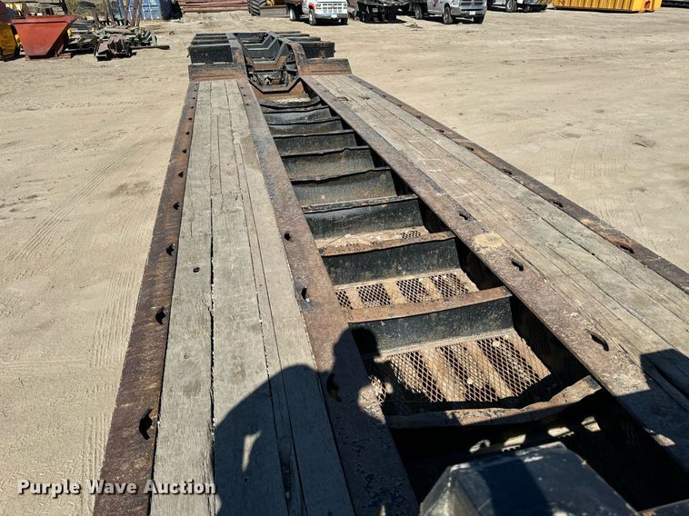 image for item EG6781 2014 XL trailers XL 110 HDG lowboy equipment trailer