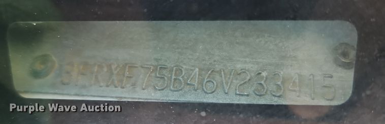 image for item EI8412 2006 Ford F750 Super Duty XL wireline truck