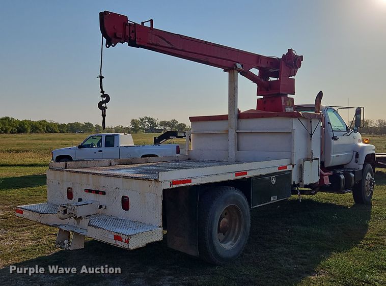 image for item EI8420 1994 GMC Top Kick C6500 crane truck