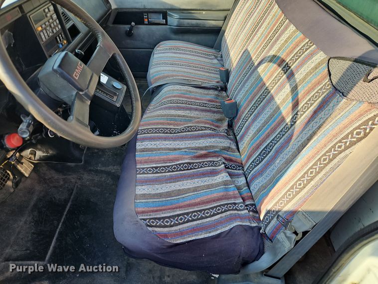 image for item EI8420 1994 GMC Top Kick C6500 crane truck