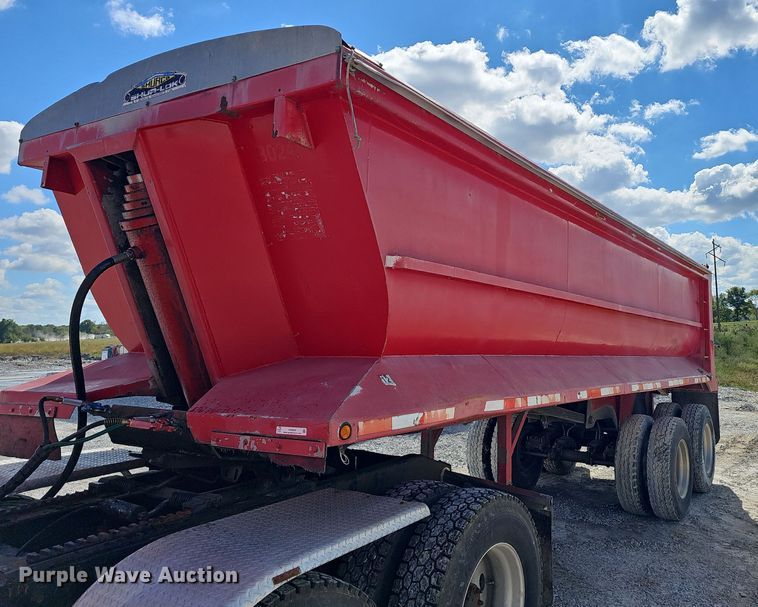 image for item EK0839 1989 Hilbilt end dump trailer