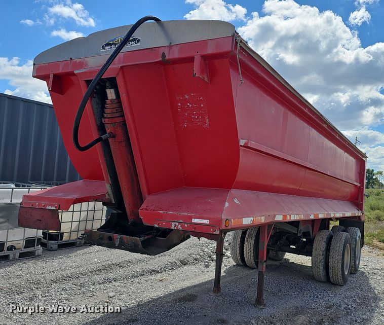 image for item EK0839 1989 Hilbilt end dump trailer