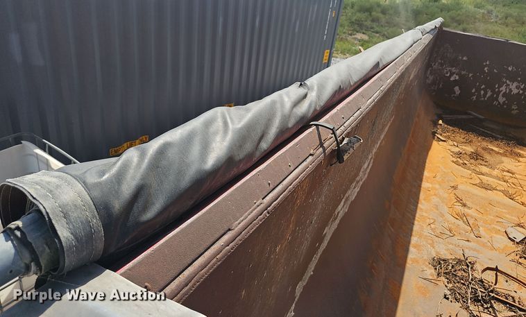 image for item EK0839 1989 Hilbilt end dump trailer