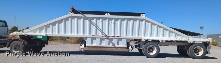 image for item EQ2340 2011 Construction Trailer Specialists BDT-42 bottom dump trailer