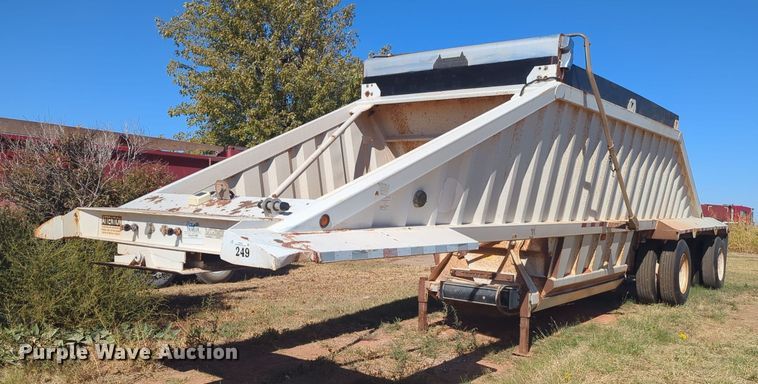image for item EQ2341 2012 Construction Trailer Specialists BDT 42 LW bottom dump trailer