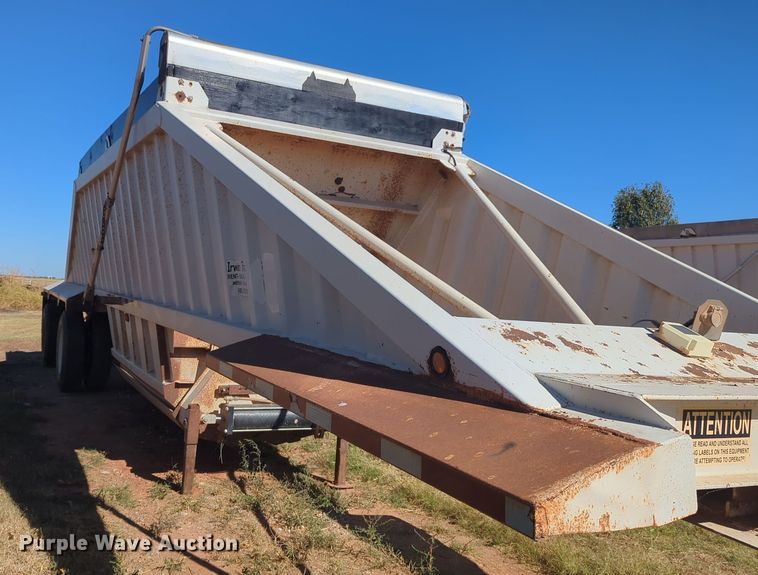 image for item EQ2341 2012 Construction Trailer Specialists BDT 42 LW bottom dump trailer