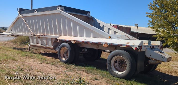 image for item EQ2341 2012 Construction Trailer Specialists BDT 42 LW bottom dump trailer