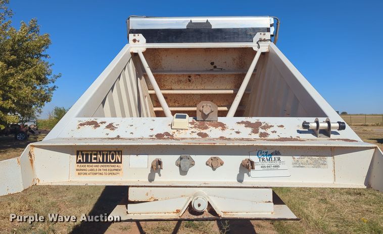 image for item EQ2341 2012 Construction Trailer Specialists BDT 42 LW bottom dump trailer